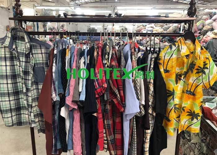 Adults 2nd Hand Mens Clothing Second Hand Used Clothes Mens Shirts Short Sleeves