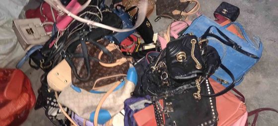 Leather Canvas Nylon Second Hand Luxury Designer Bags One Kilogram