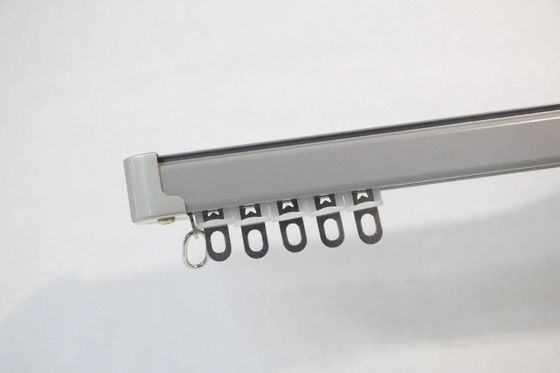 Smooth Sliding Ceiling Curtain Tracks Wall Mounted Curtain Track Systems