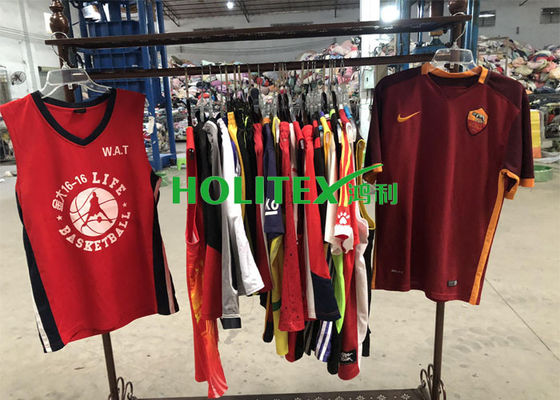 High Grade Used Summer Clothes Korean Style Second Hand Sports Uniforms