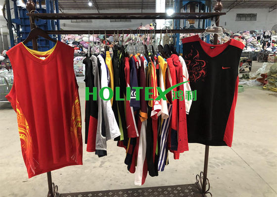 High Grade Used Summer Clothes Korean Style Second Hand Sports Uniforms