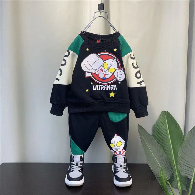 Outdoor Activities Primary Children'S Clothing Boys Ultraman Suit