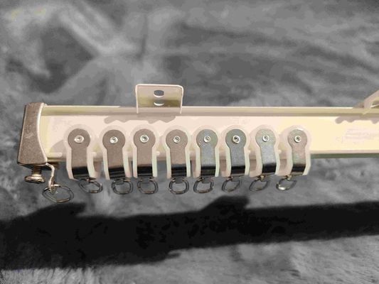 Flexible Curtain Rail Track Wall Mounted Ceiling RV Aluminum White