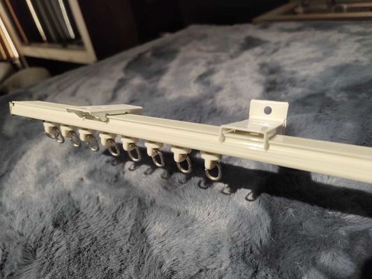 Curtain Aluminum Alloy Slide Rail Track Straight Track Rail Rod, Top Code, Side Code, Connector Set