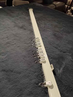 Aluminum Alloy Bay Window Curved L Shaped U Shaped Slide Rail Bendable Curtain Track Rod