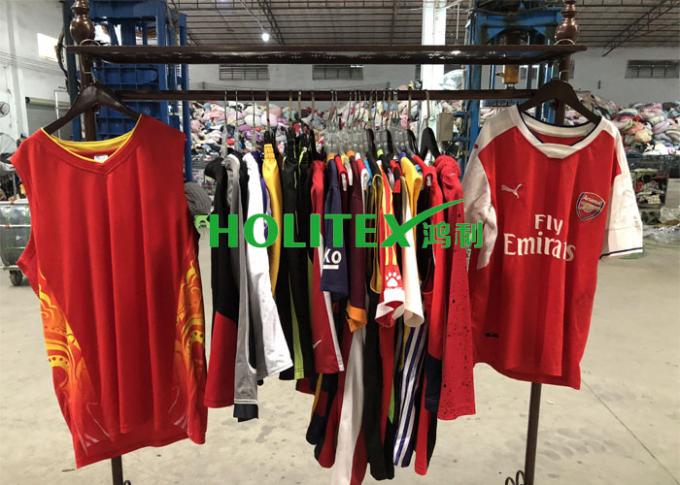 High Grade Used Summer Clothes Korean Style Second Hand Sports Uniforms