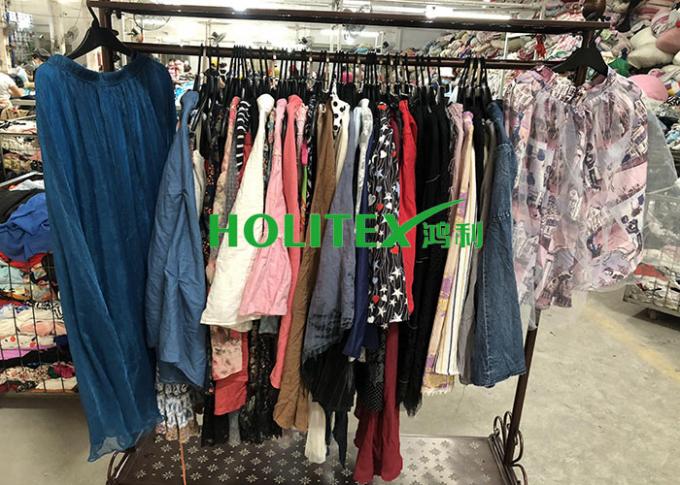Southeast Asia Used Summer Clothes Cotton Material Womens Second Hand Clothing